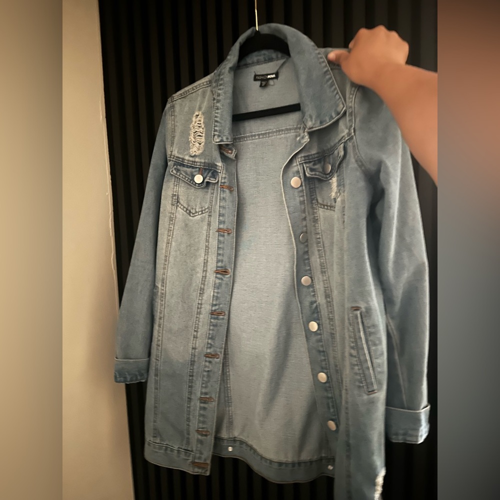 Denim Jacket by [Fashion Nova] - Classic Blue
